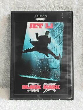 2/$10 Viewed Mint Disc 1999 Jet Li's Black Mask DVD!!